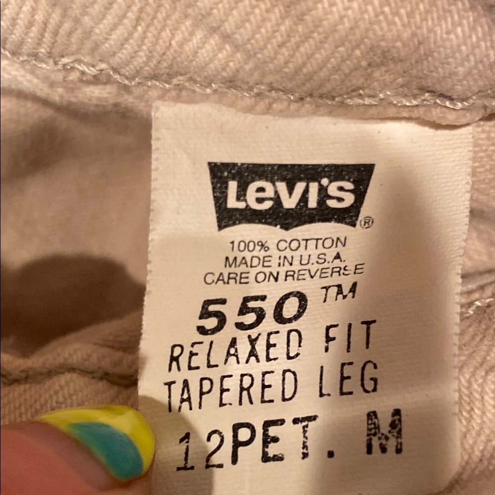 90s Levi’s 550 relaxed fit jeans - Picture 10 of 10
